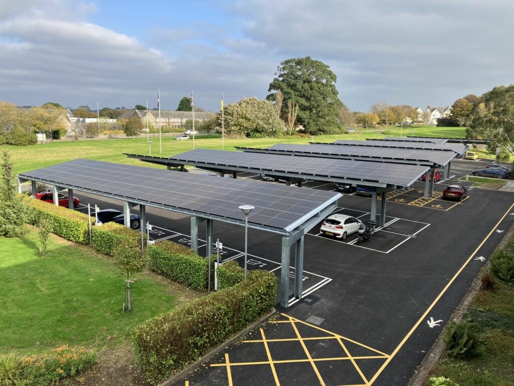 New County Hall, Solar Carport